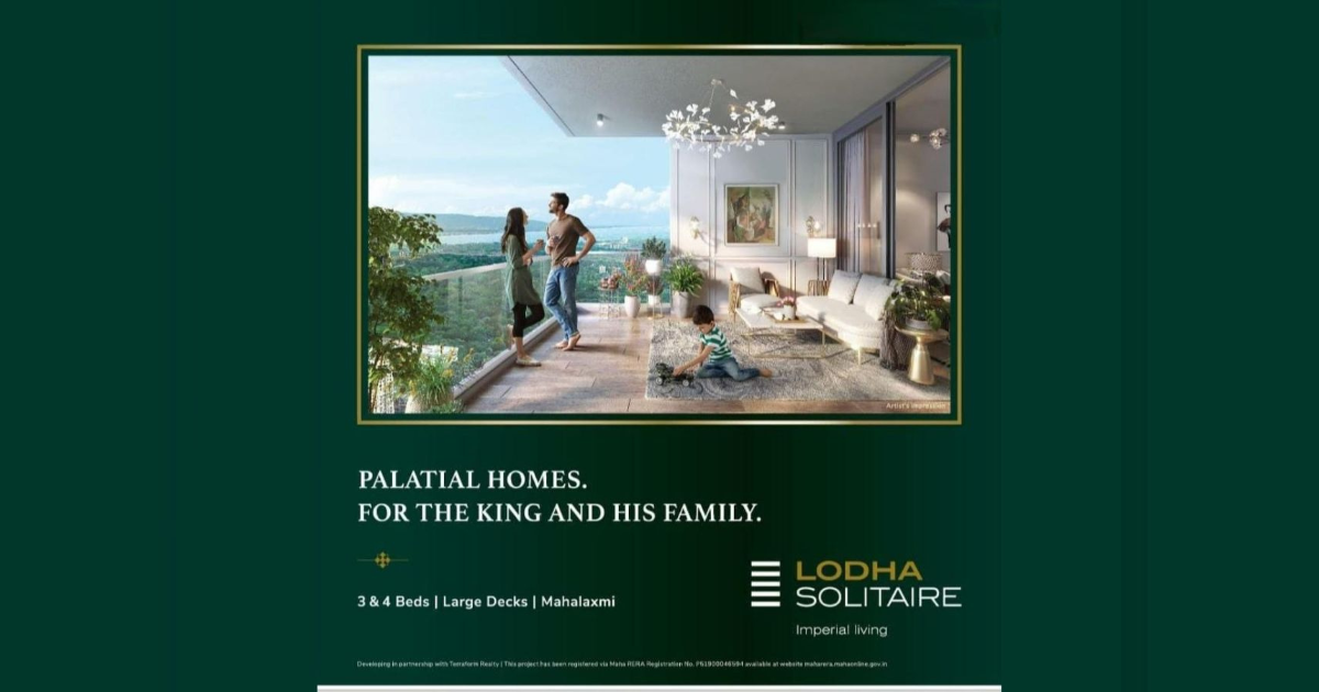 Lodha Group Launches Its 37-Storey Grand Landmark Lodha Solitaire in South Mumbai